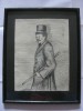 DESEN CREION SEMNAT INDESCIFRABIL, Portrete, Carbune, Realism