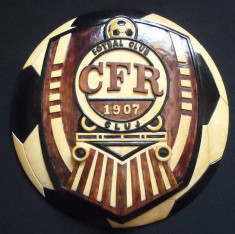 CFR CLUJ emblema sculptata foto