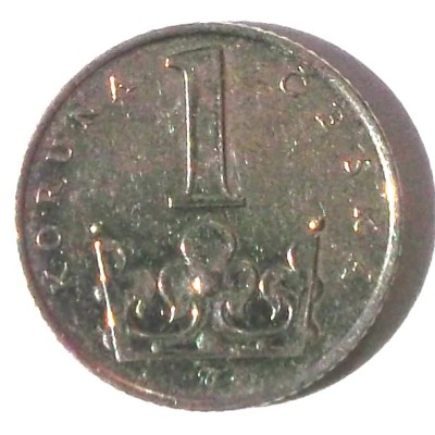 G1. CEHIA 1 KORUNA COROANA 1995 ** foto