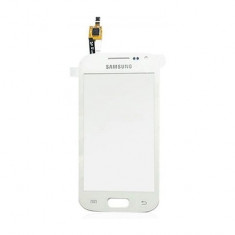 Carcasa geam sticla touchscreen touch screen digitizer Samsung I8160 Galaxy Ace 2 Alb White Original Nou foto