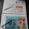 PLIC 4 EXP. FIL, TIMISOARA 2000 STAMPILA SPECIALA SICK NAGYONFALVA 1850-2000
