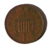 G1. ANGLIA / MAREA BRITANIE 1 NEW PENNY 1973, 3.56 g., Bronze, 20.32 mm **, Europa
