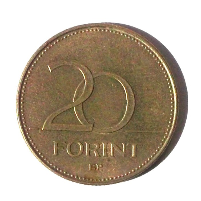 G1. UNGARIA 20 FORINT 1995 **