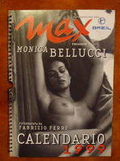 CALENDAR SEXY DE COLECTIE , MONICA BELLUCCI 1999 foto