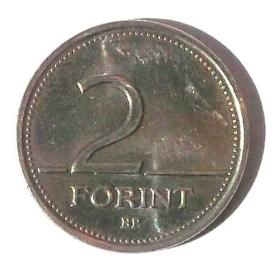 G1. UNGARIA 2 FORINT 2000 ** foto