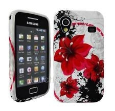 Husa Florala silicon Samsung Galaxy ACE S5830 + folie display + expediere gratuita Posta- sell by Phonica foto