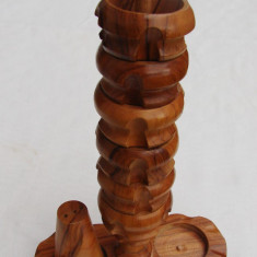 Accesorii sculptate in lemn pentru bucatarie