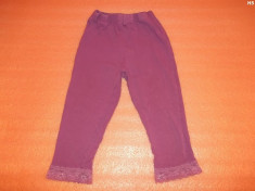 pantaloni de trening pentru fete de 9-10 ani de la pokito okay 95%cotton si 5%elastan foto