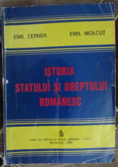 E. Molcut - Istoria statului si dreptului romanesc foto