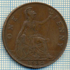 577 MONEDA VECHE- MAREA BRITANIE - ONE PENNY -anul 1932 -starea care se vede