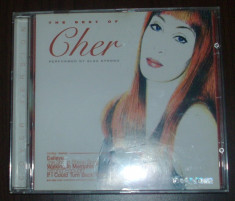 CD ORIGINAL: THE BEST OF CHER PERFORMED BY ELSA STRONG (1999) [COVER VERSION] foto