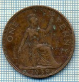 567 MONEDA VECHE- MAREA BRITANIE - ONE PENNY -anul 1939 -starea care se vede