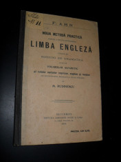 Noua metoda practica pentru a invata cu inlesnire limba engleza M.Rudinescu,1911 foto