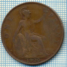 578 MONEDA VECHE- MAREA BRITANIE - ONE PENNY -anul 1920 -starea care se vede