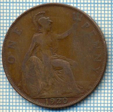 578 MONEDA VECHE- MAREA BRITANIE - ONE PENNY -anul 1920 -starea care se vede