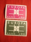 Serie - Europa CEPT 1963 Grecia , 2 val., Transporturi