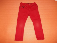 pantaloni blugi pentru fete de 6-8 ani de la h&amp;amp;amp;amp;m 98%cotton si 2%elastan foto