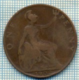 562 MONEDA VECHE- MAREA BRITANIE - ONE PENNY -anul 1902 -starea care se vede