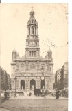 CPI (B2570) FRANTA. PARIS. EGLISE DE LA TRINITE, CIRCULATA 1906, STAMPILE, Printata