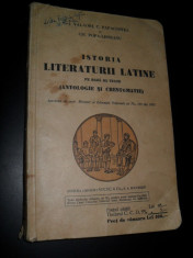 Istoria literaturii Latine - I. Lavaori, C. Papacostea Gh. Popa-Lisseanu foto