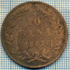 681 MONEDA VECHE - ROMANIA - 10 BANI -anul 1867 WATT&amp;amp;amp;CO -starea care se vede foto