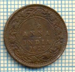 677 MONEDA VECHE - INDIA (PROTECTORAT BRITANIC) - 1/12 ANNA ( 1 PIE) -anul 1923 -starea care se vede foto