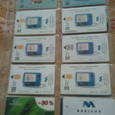 Lot 20 cartele telefonice Bulgaria + folie de plastic + taxele postale = 50 roni