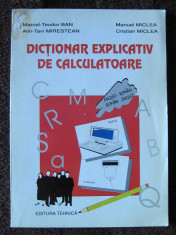 Marcel - Teodor Ban , Manuel Miclea - Dictionar explicativ de calculatoare En-Ro ,Ro-En foto