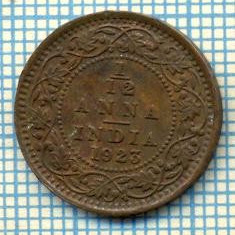 669 MONEDA VECHE - INDIA (PROTECTORAT BRITANIC) - 1/12 ANNA ( 1 PIE) -anul 1923 -starea care se vede