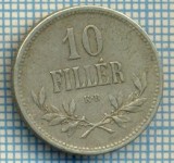 764 MONEDA VECHE -UNGARIA - 10 FILLER -anul 1916 -starea care se vede