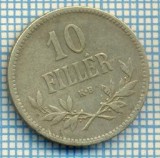 763 MONEDA VECHE -UNGARIA - 10 FILLER -anul 1915 -starea care se vede