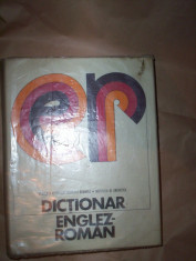 Dictionar englez-roman(120.000 de cuvinte)-Leon Levitchi+colaboratori foto