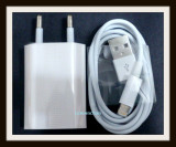Incarcator Iphone priza perete + masina + cablu USB 6+ 6 6s 5 5g 5s 4 3
