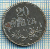 739 MONEDA VECHE -UNGARIA - 20 FILLER -anul 1916 -starea care se vede