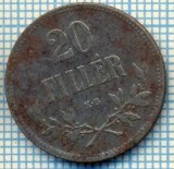 742 MONEDA VECHE -UNGARIA - 20 FILLER -anul 1916 -starea care se vede