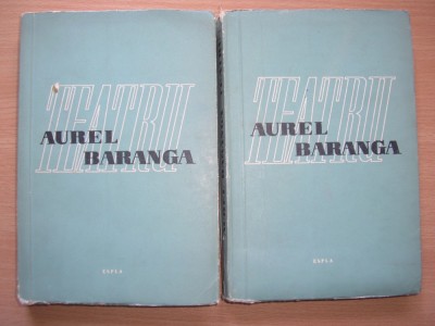 AUREL BARANGA - TEATRU {2 volume},r16 foto