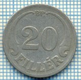 752 MONEDA VECHE -UNGARIA - 20 FILLER -anul 1926 -starea care se vede