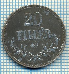738 MONEDA VECHE -UNGARIA - 20 FILLER -anul 1916 -starea care se vede foto