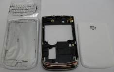 Carcasa Blackberry Torch 9800 - alb foto