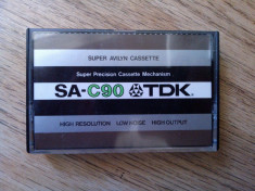 Caseta audio TDK SA-C90 foto