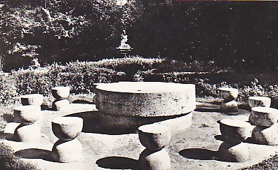 Tg Jiu, Masa Tacerii C Brancusi, vedere carte postala, circulata 1969