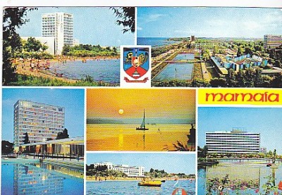 Mamaia, carte postala, circulata 1982 foto