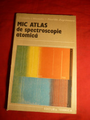 C.I.Manoliu - Mic Atlas de Spectroscopie Atomica -1990 foto