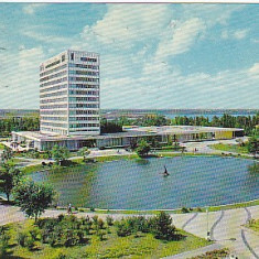 Mamaia, Hotel Perla, carte postala, circulata 1975