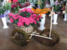 Suport pentru ghivece de flori handmade foto