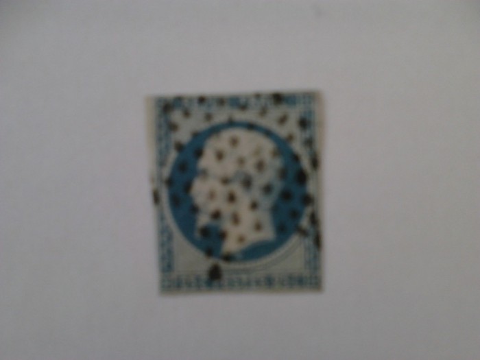 Franta Napoleon 25c nedantelat 1852