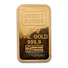 Lingou aur 24 Kt - 20 grame 999,9 CREDIT SUISSE GOLD foto