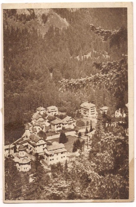 carte postala(ilustrata)-TUSNAD-Vedere