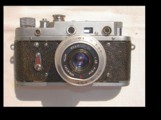Aparat foto de colectie Zorki 2C model din 1957+tocul de piele original foto