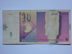 10 dinari MACEDONIA 2011 foto